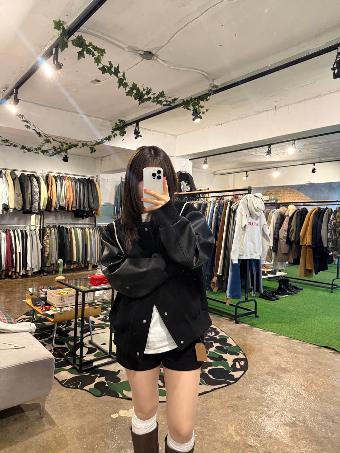 라벨 아카이브 바시티 자켓 상품이미지7