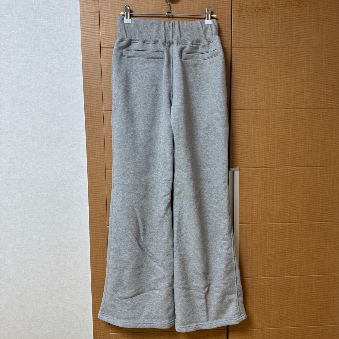 무신사 포르테나 에센셜 부츠컷 스웻팬츠 그레이 상품이미지7