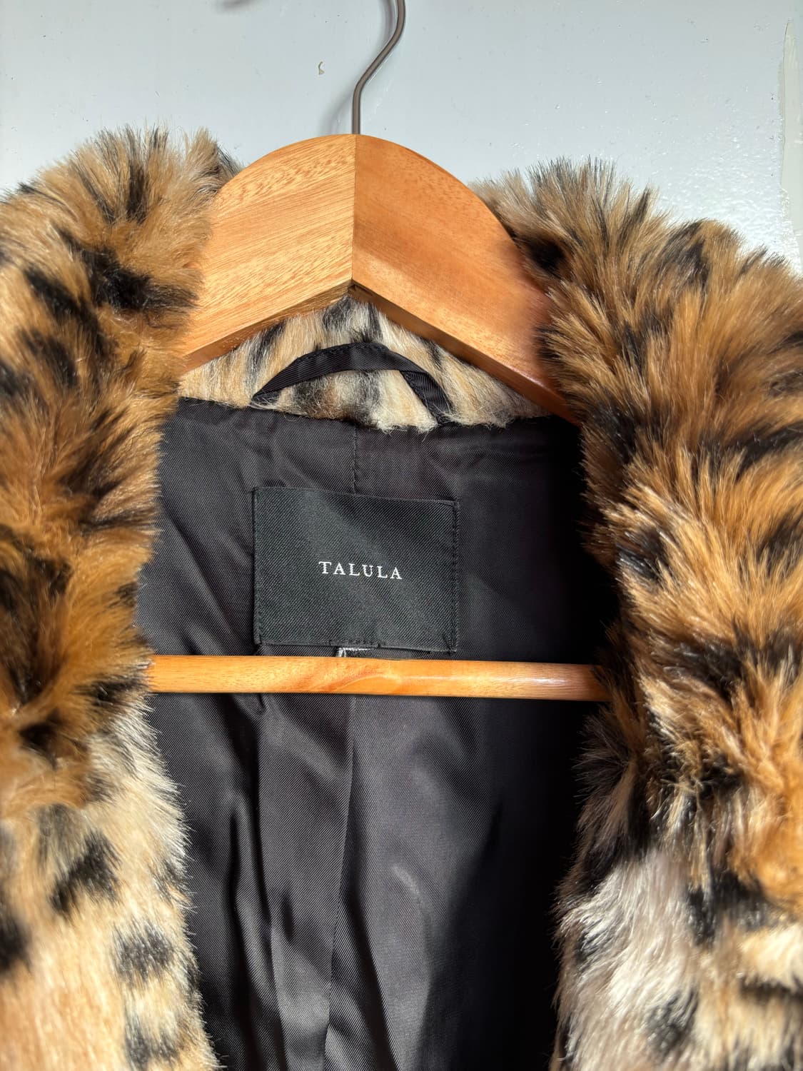 레오파드 퍼코트/캐나다 ARITZIA 퍼자켓 S,M 상품이미지7