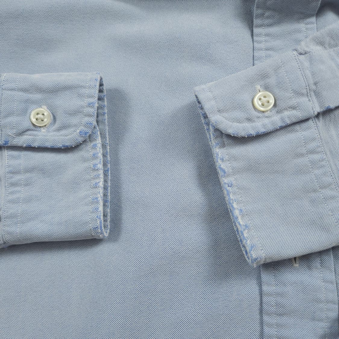 L(100) 폴로 랄프로렌 코튼 블루 셔츠 상품이미지6