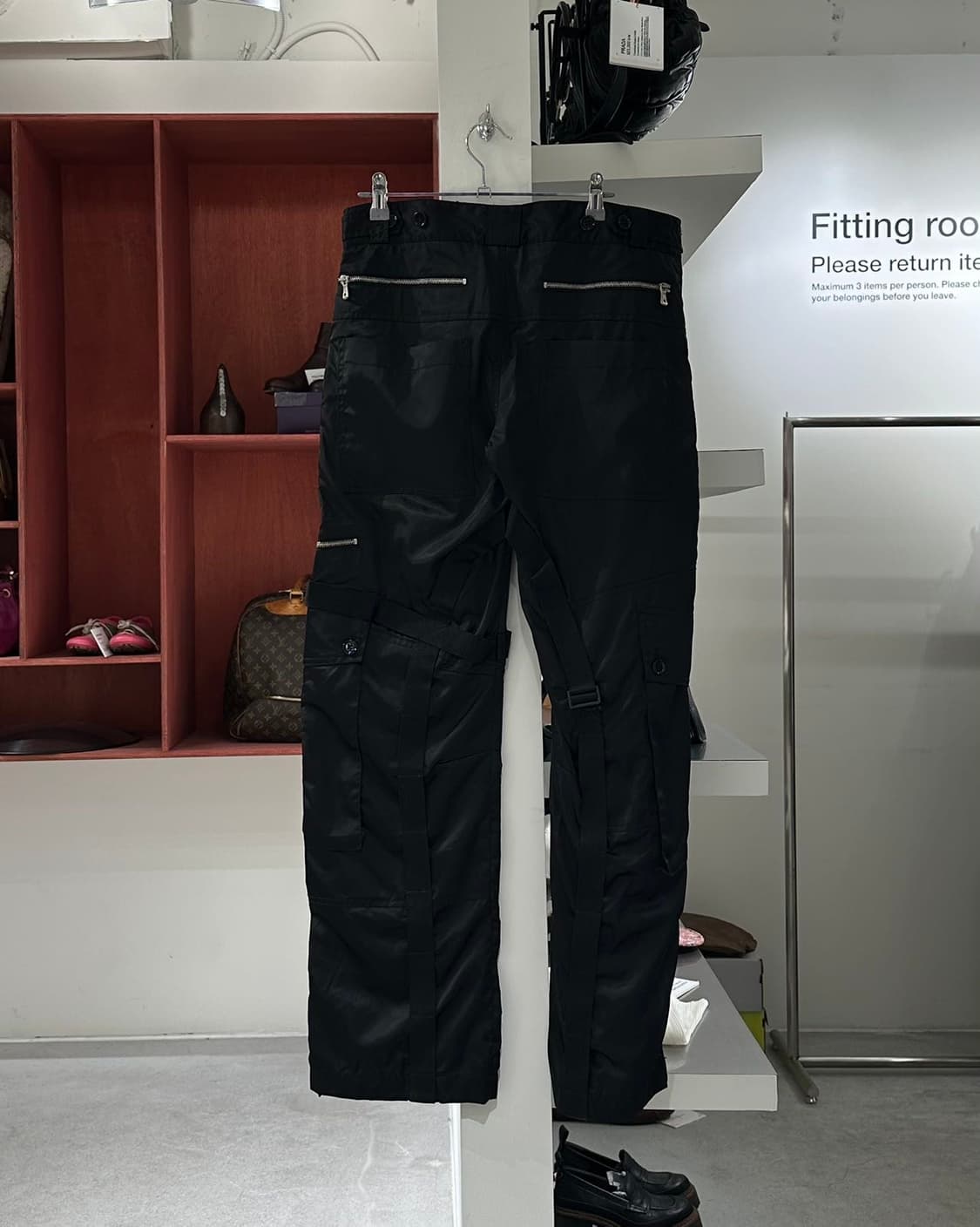 돌체앤가바나 블랙 03aw 파라슈트 팬츠 상품이미지6
