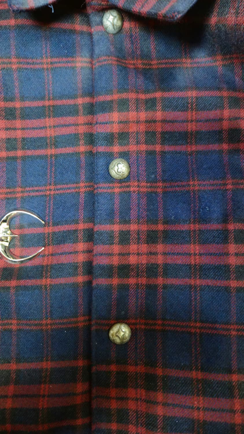 떠그클럽 아랍 소드 플란넬 셔츠 레드 사이즈3 상품이미지5