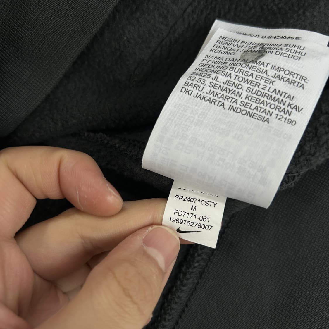 나이키 리버풀 FC 후드티 블랙 m 상품이미지4