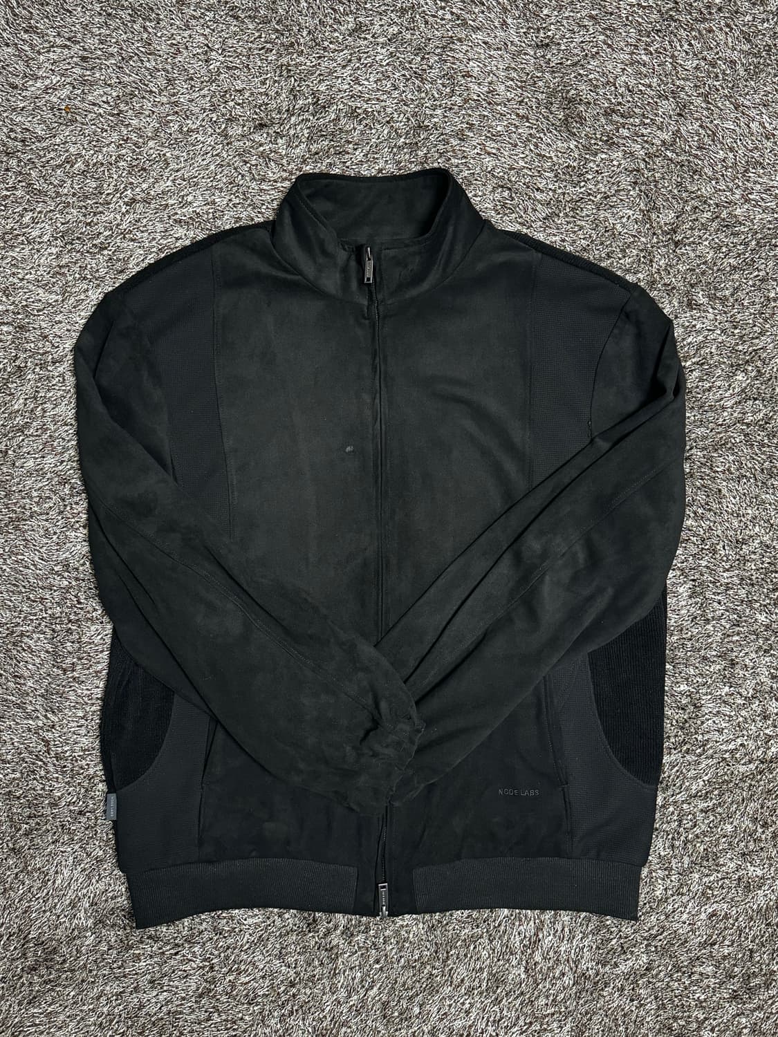 M 노드랩스 스웨이드 믹스 자켓 상품이미지1