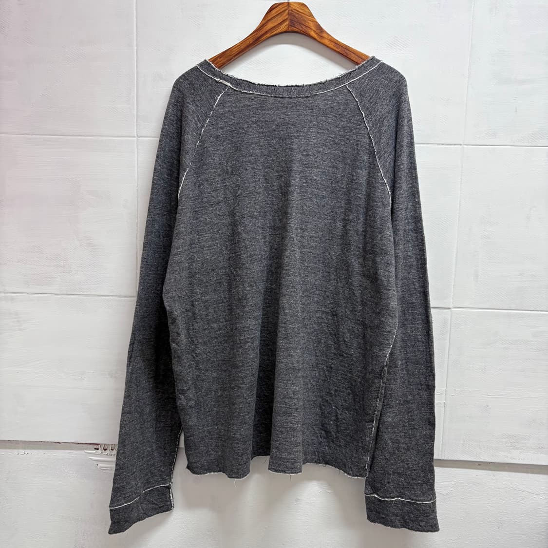 Diesel 디젤 컷오프 루즈 긴팔티셔츠 롱슬리브 (XL) 상품이미지5