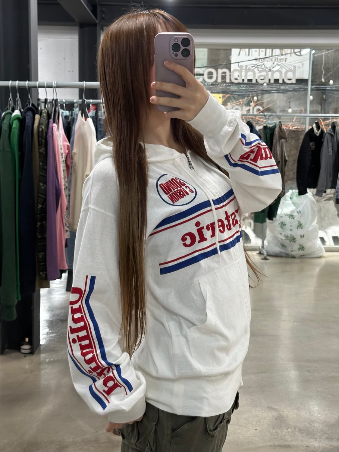 히스테릭글래머 JOEY Hysteric 후드집업 상품이미지4