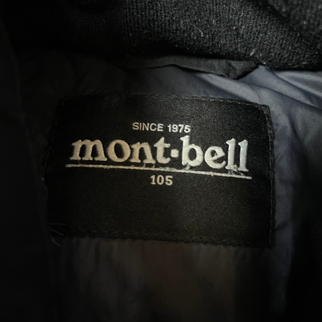 몽벨 블랙 멀티포켓 구스 다운 패딩 105 상품이미지5