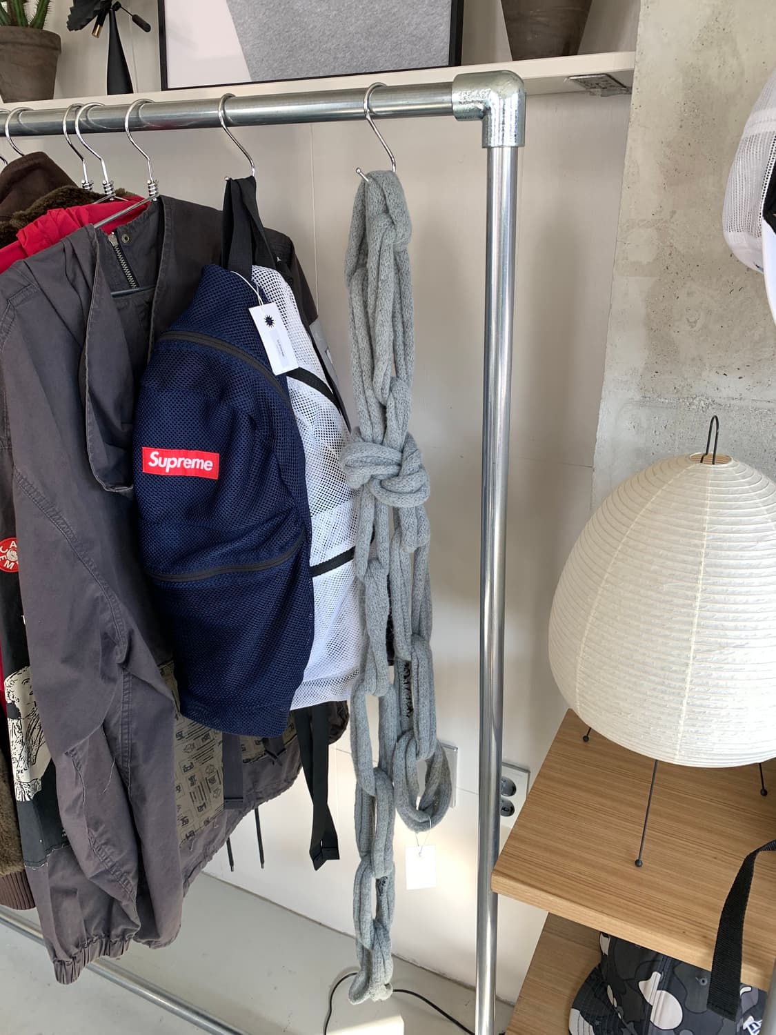 Hysteric glamour 히스테릭 글래머 꽈배기 머플러 상품이미지1