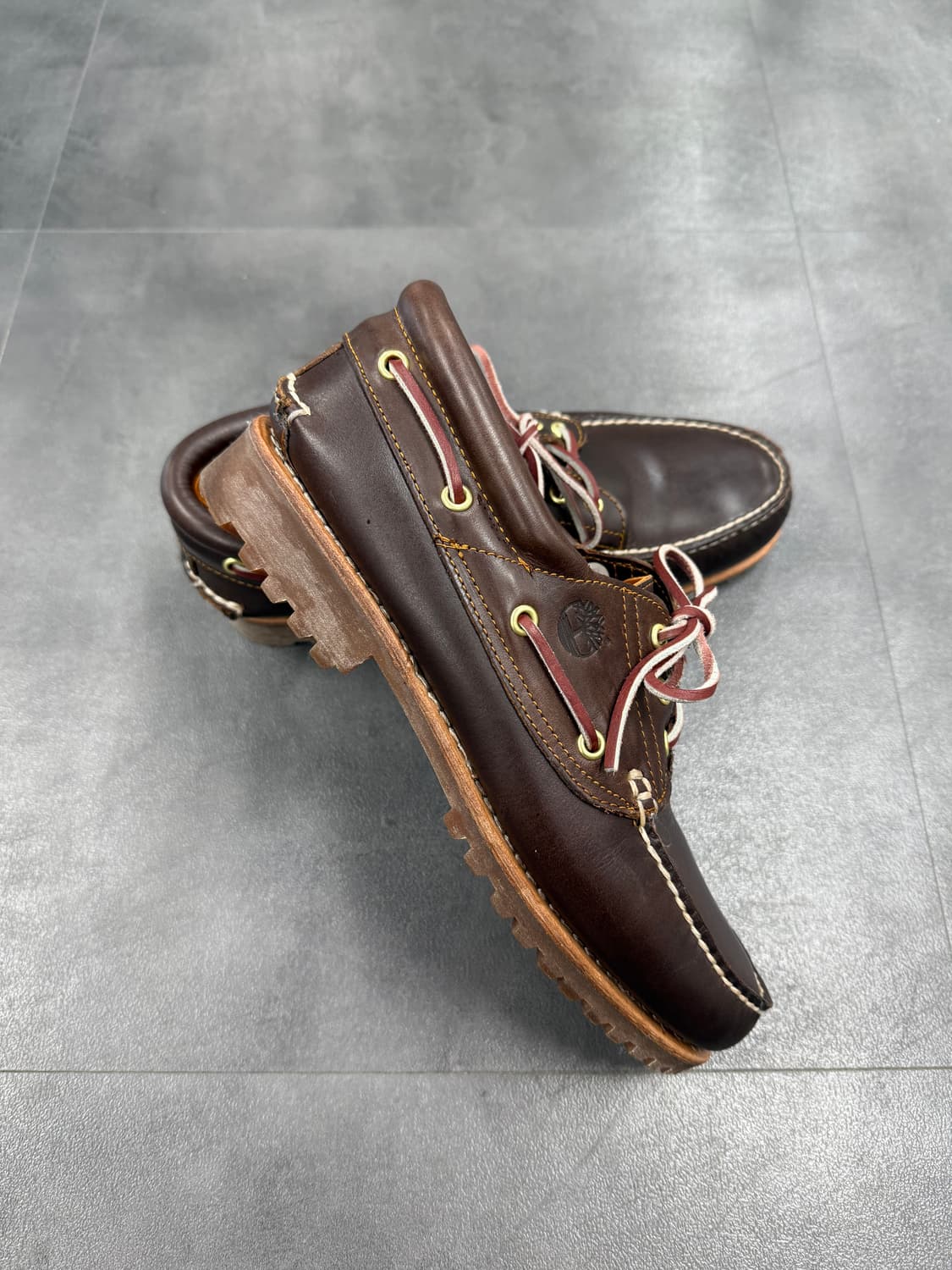 팀버랜드 보트슈즈 270 (실착용 275-280) 상품이미지3