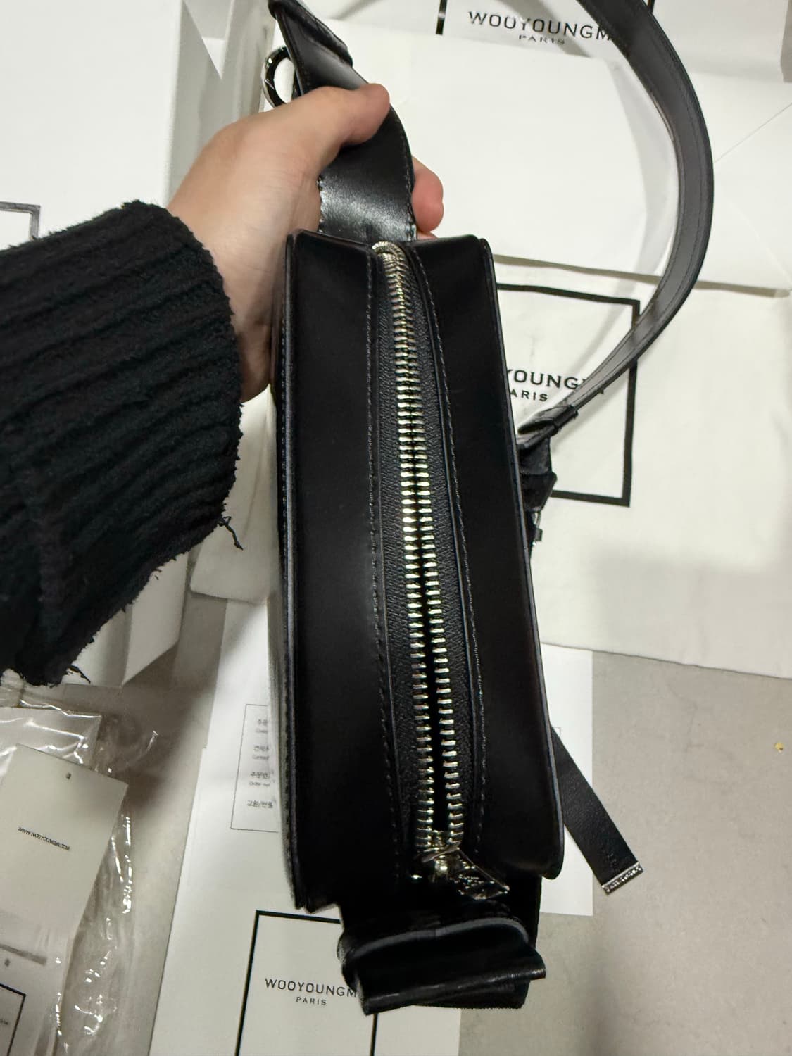 [당일출고,풀박스] 우영미 스퀘어 미니백 크로스백 상품이미지5