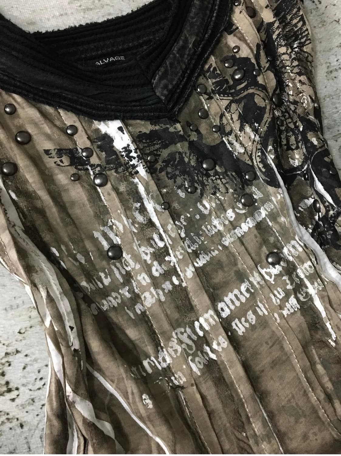 Salvage Studed Detail Sleeveless 상품이미지3