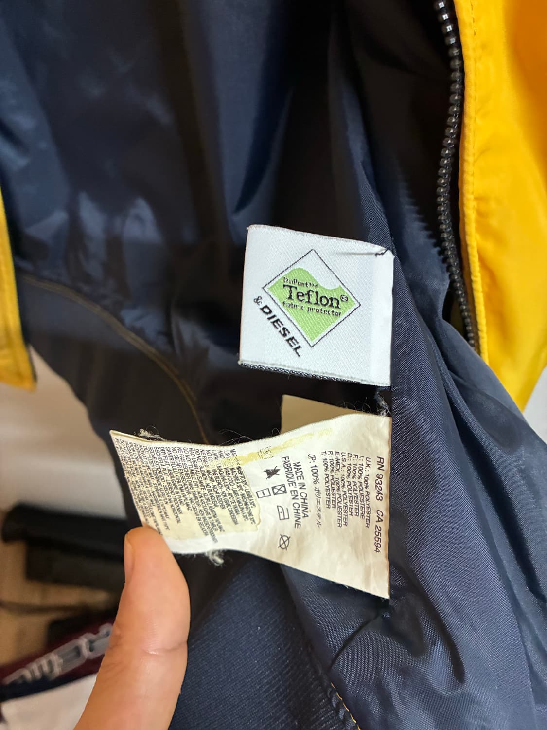 디젤 빈티지 바람막이 상품이미지4