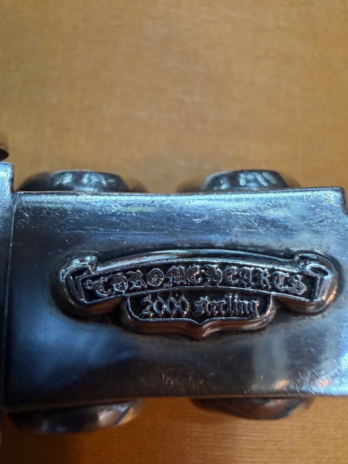 크롬하츠 정품 셀틱룰러팔찌 국내 백화점 인보이스 풀구성품 팝니다.!! 상품이미지4