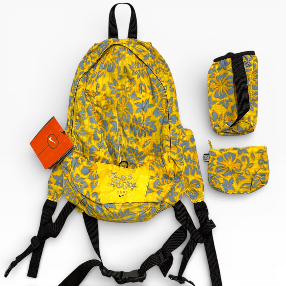 2001 나이키 호놀룰루 마라톤 기념 경량 러닝백 백팩, 새상품 데드스탁 상품이미지1