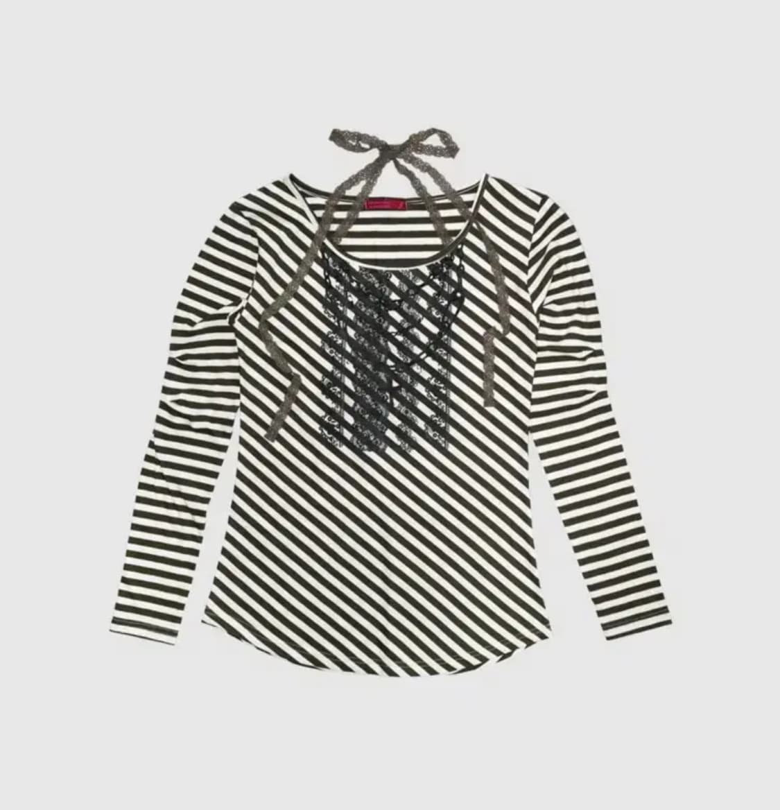 인앤양인하모니 레이스 홀터 탑 lace halter top 카키 상품이미지1