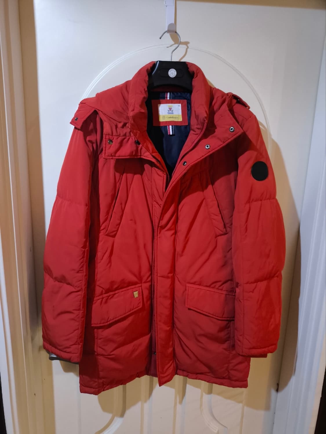 95 까스텔바작 패딩 점퍼 레드 상품이미지7