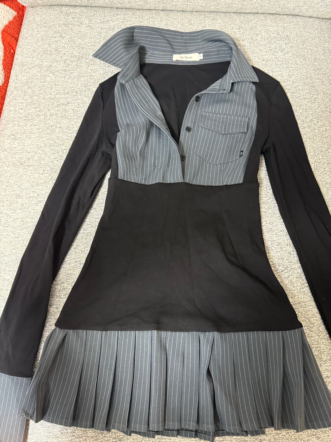 비앤프롬 셔츠 원피스 상품이미지1