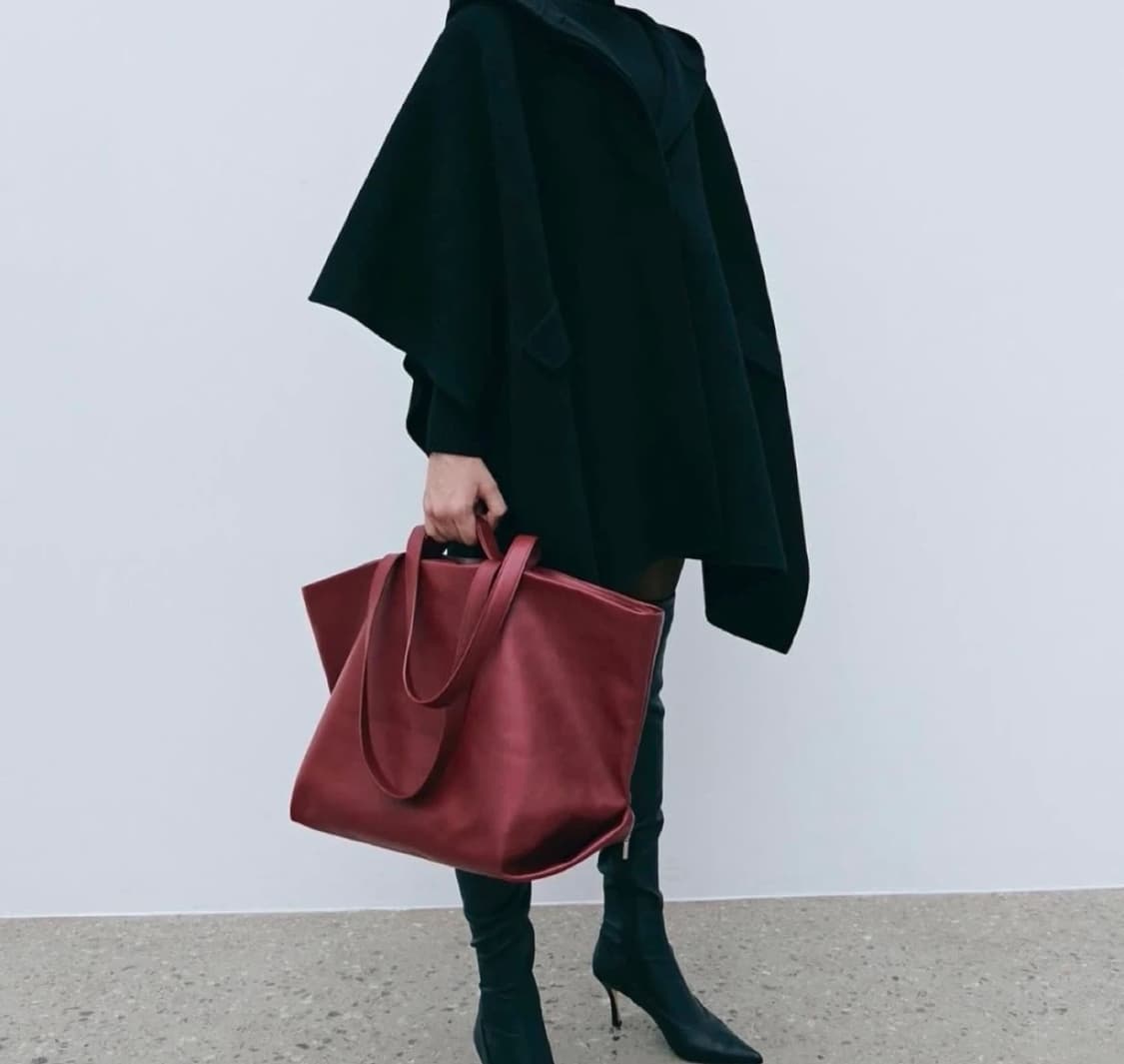 오르(OOR) 글라트 패들백 버건디 / 상태좋음 / 빅백 상품이미지5