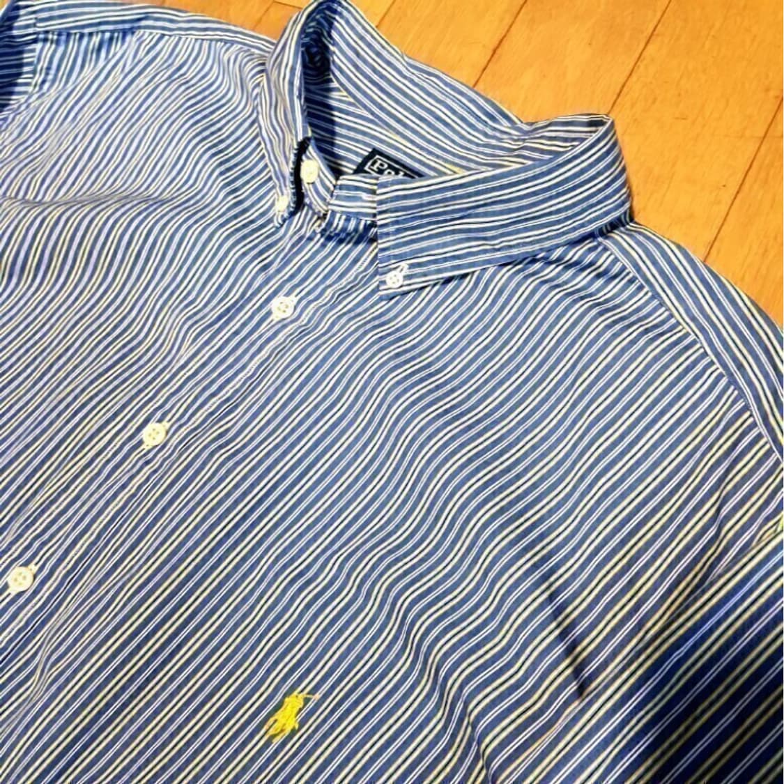 -빅사이즈/ 폴로랄프로렌 스트라이프 올드스쿨 셔츠/2왕1205 상품이미지1