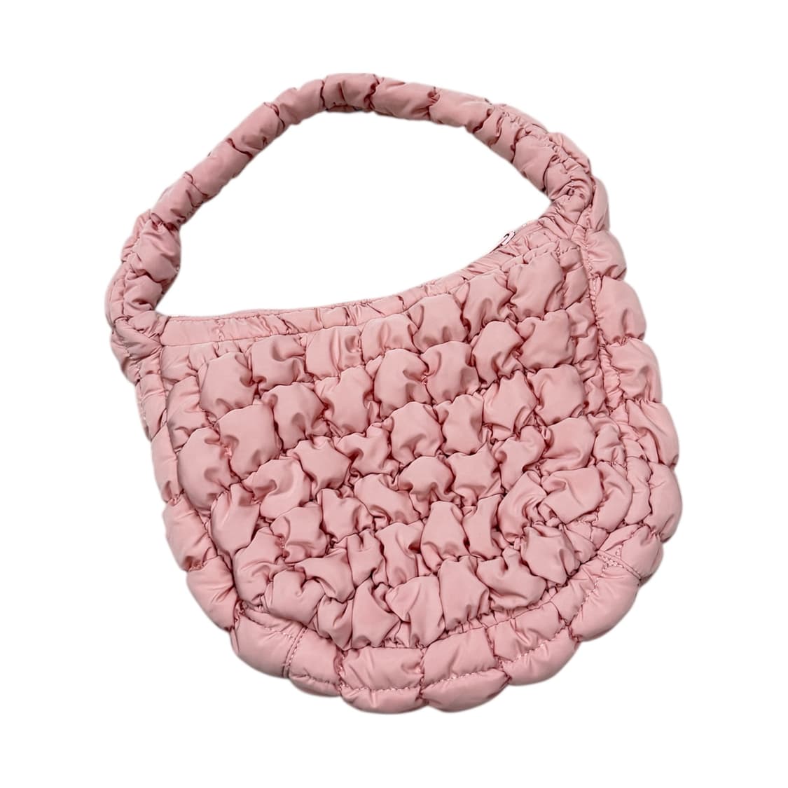 COS 코스 퀄팅 퀄티드 구름 숄더백 가방 핑크 상품이미지3