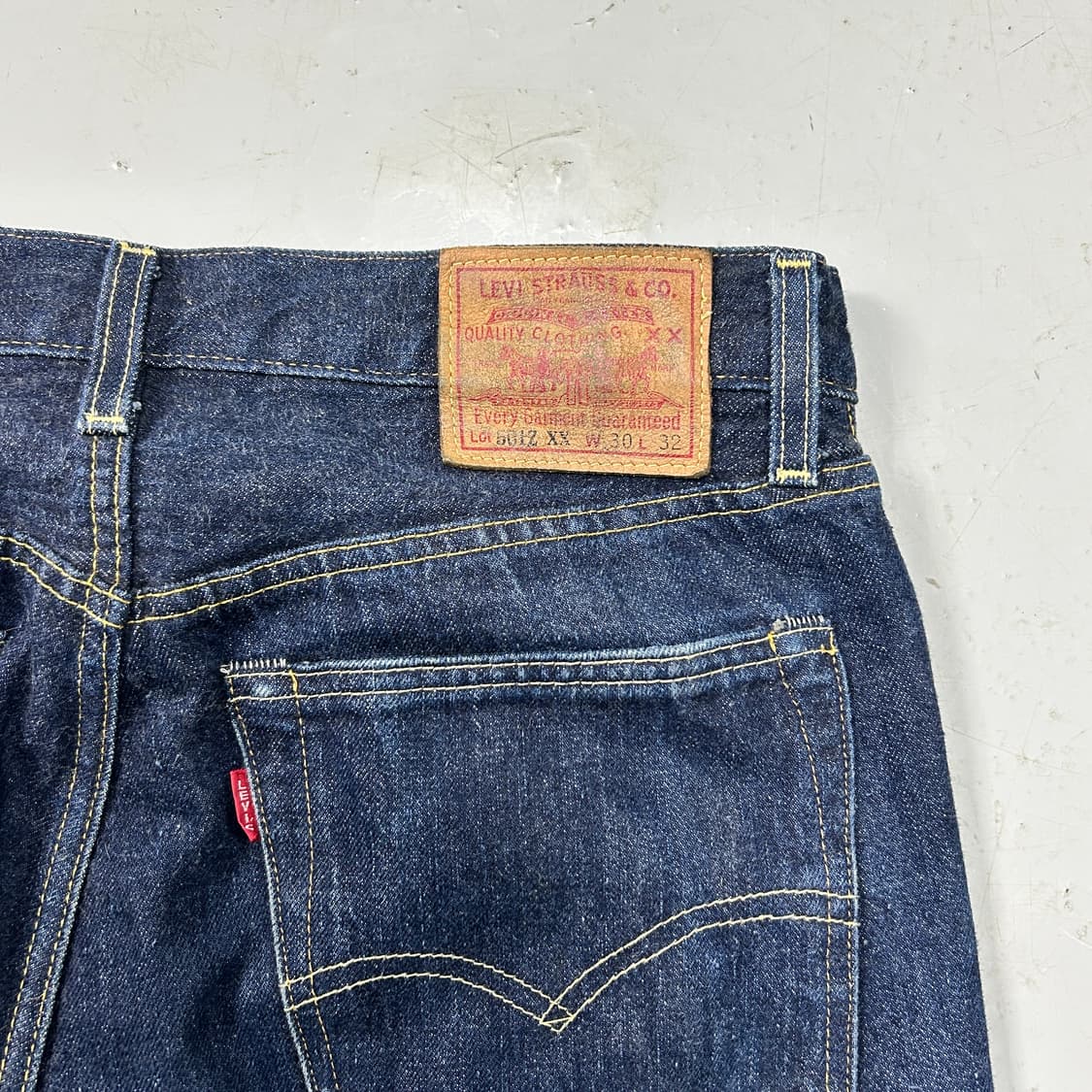 LVC 501Z XX 셀비지 데님  상품이미지7