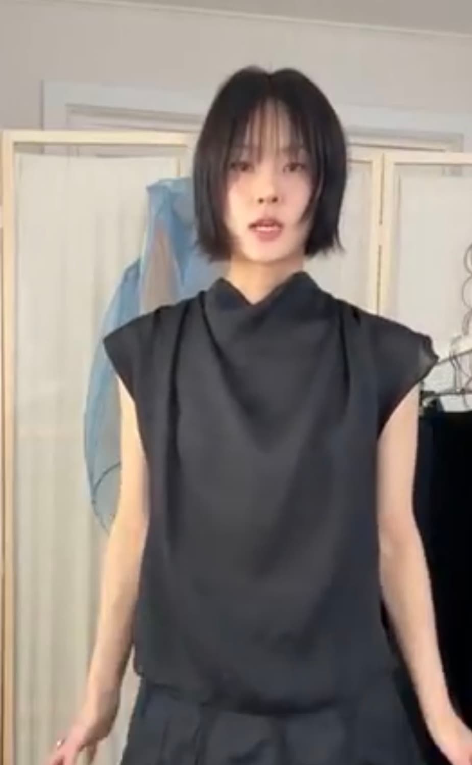 Coba 코바빈티지 슬리브 블라우스 판매 상품이미지3