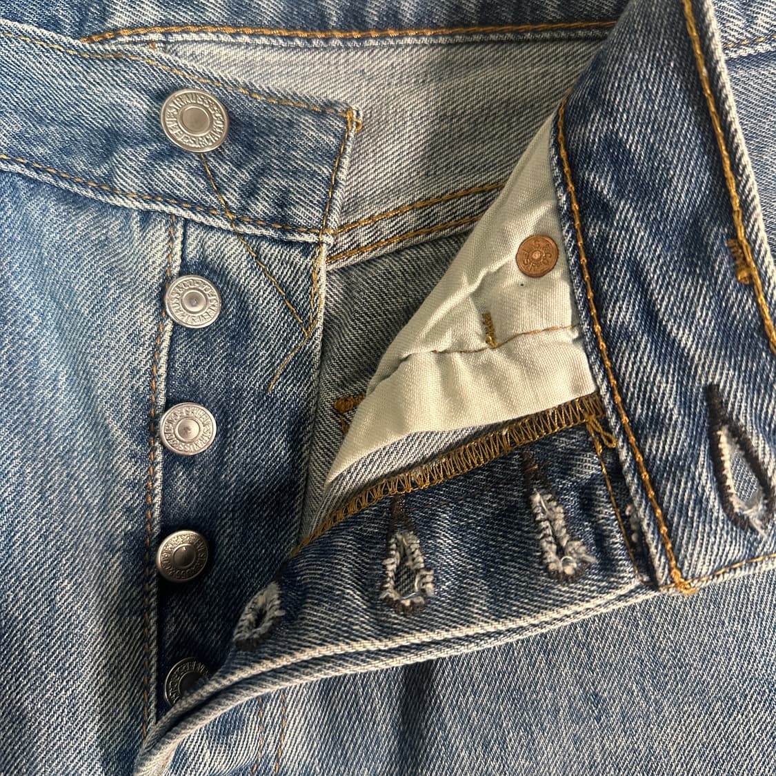 리바이스 501 W31 made in Egypt 블랭크탭 상품이미지3