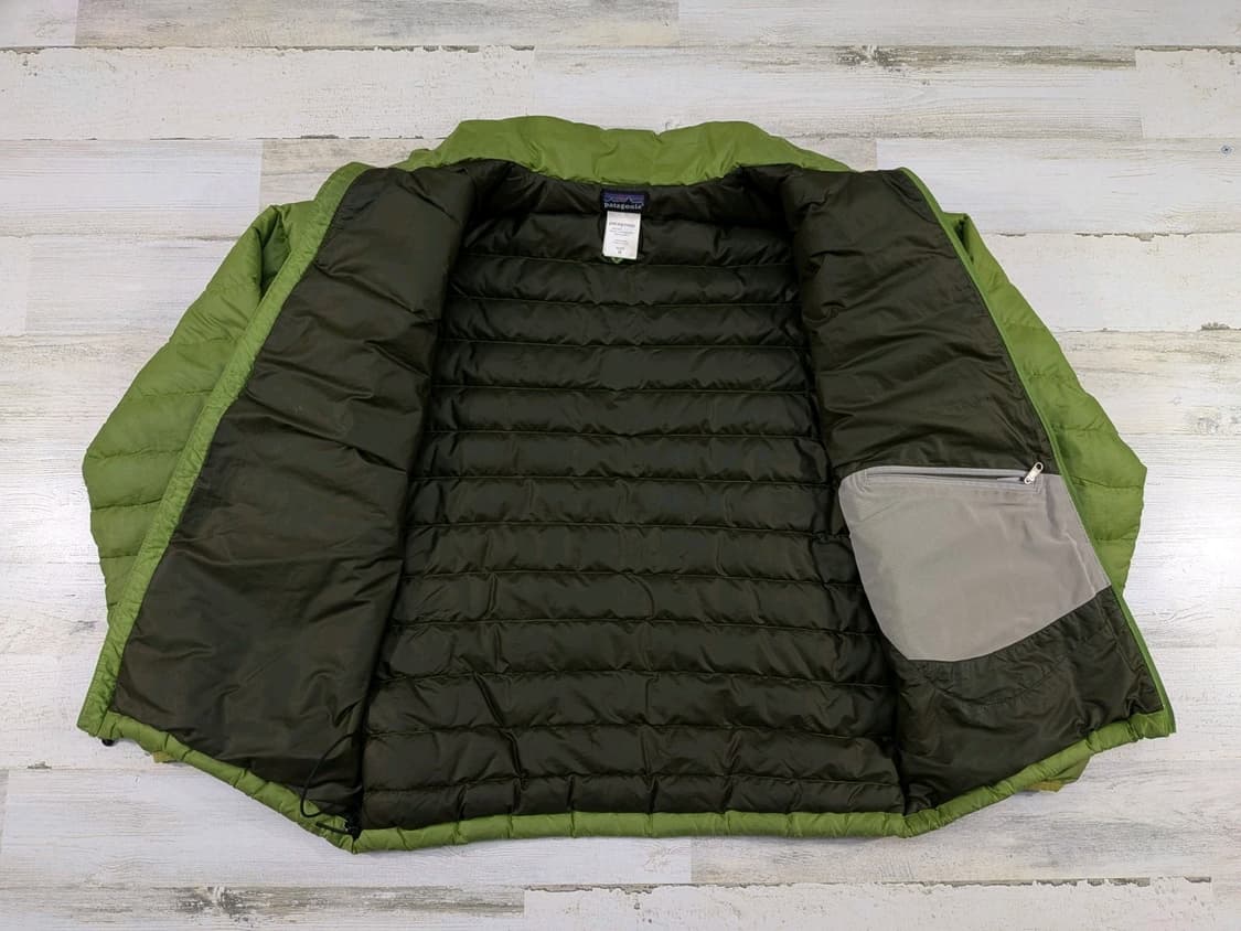 파타고니아 경량패딩 라임 그린 상품이미지4