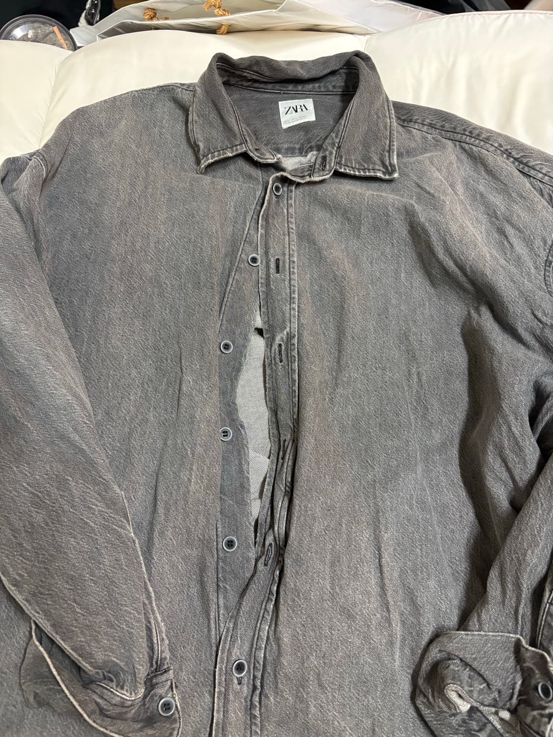 Zara 셔츠 L 상품이미지1