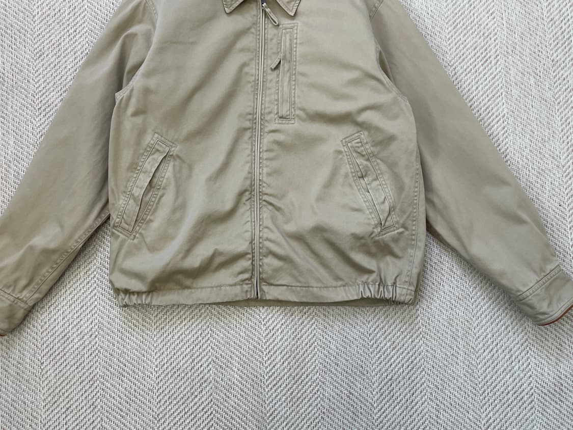 오르비스 레더 카라 블루종 봄버자켓  상품이미지2