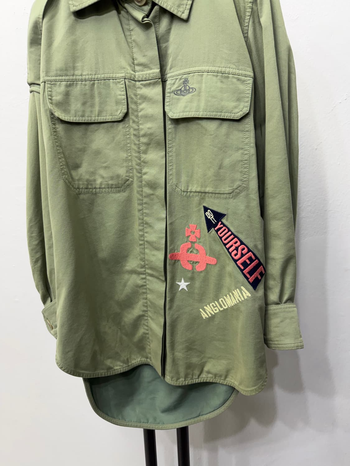 정품) 비비안웨스트우드 오버핏 야상자켓 38 상품이미지3