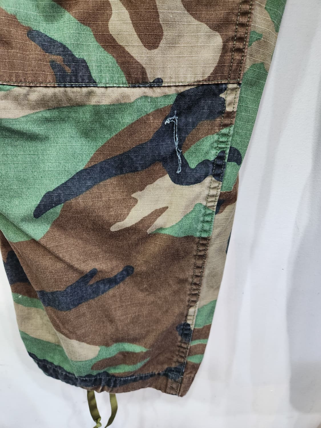 오리지널 미군 우드랜드 BDU 립스탑 카고팬츠

 상품이미지7