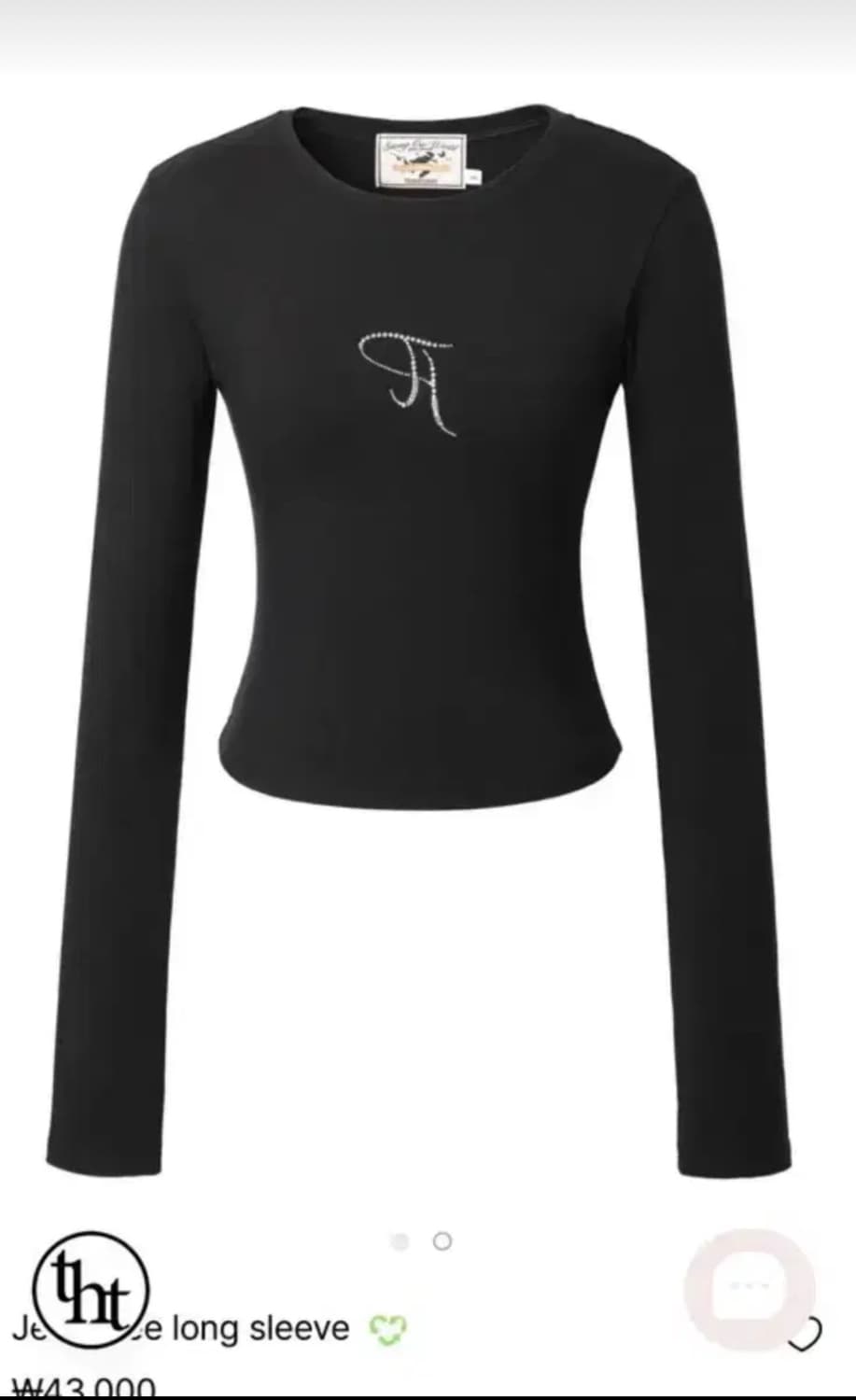 쓰리타임즈 쥬얼티 블랙 M 상품이미지1