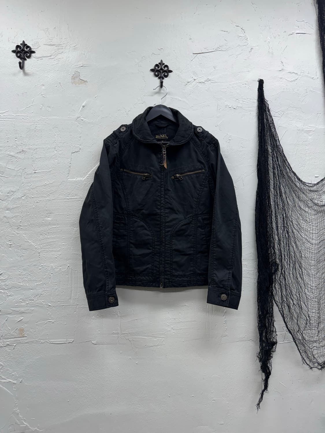 Von dutch 00s y2k gimmick rider jacket 상품이미지2