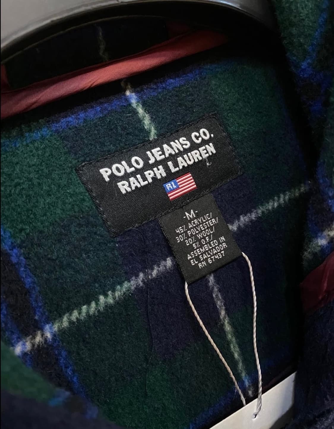 폴로 진스 컴퍼니 네이비 더플 코트  상품이미지4