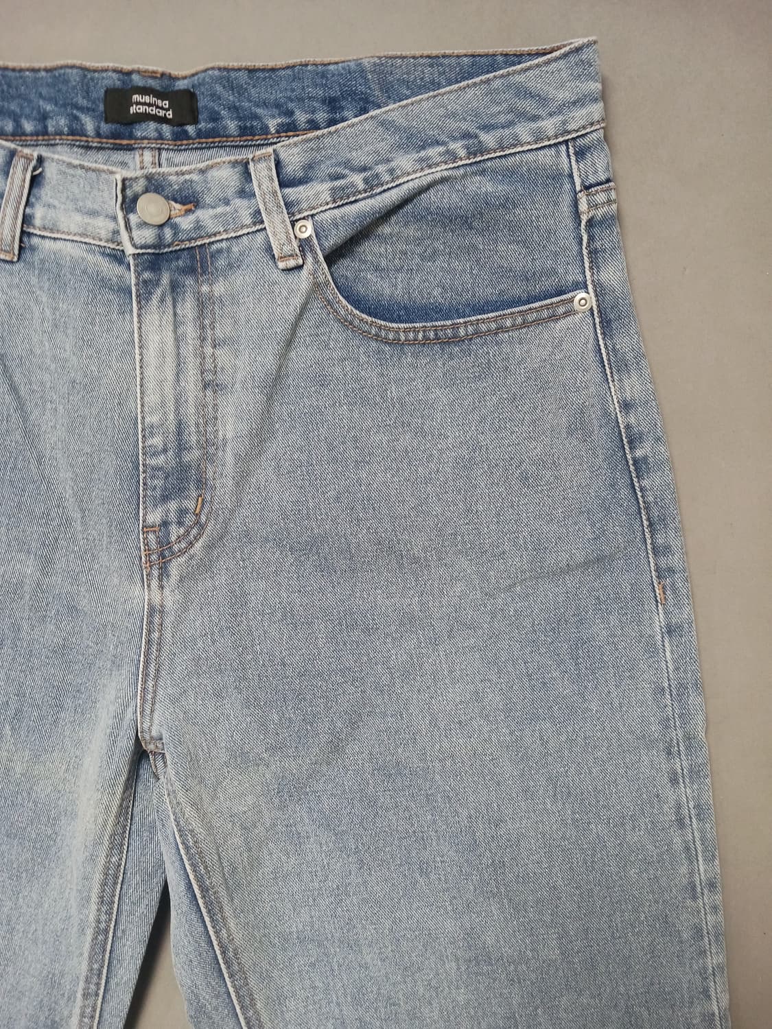 [36] 무신사 스탠다드 스트레이트 데님 팬츠 청바지 상품이미지4