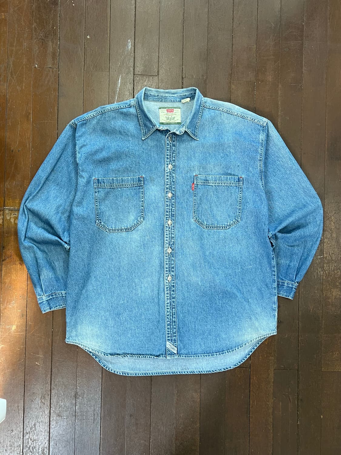 리바이스 90‘s 데님셔츠 상품이미지1