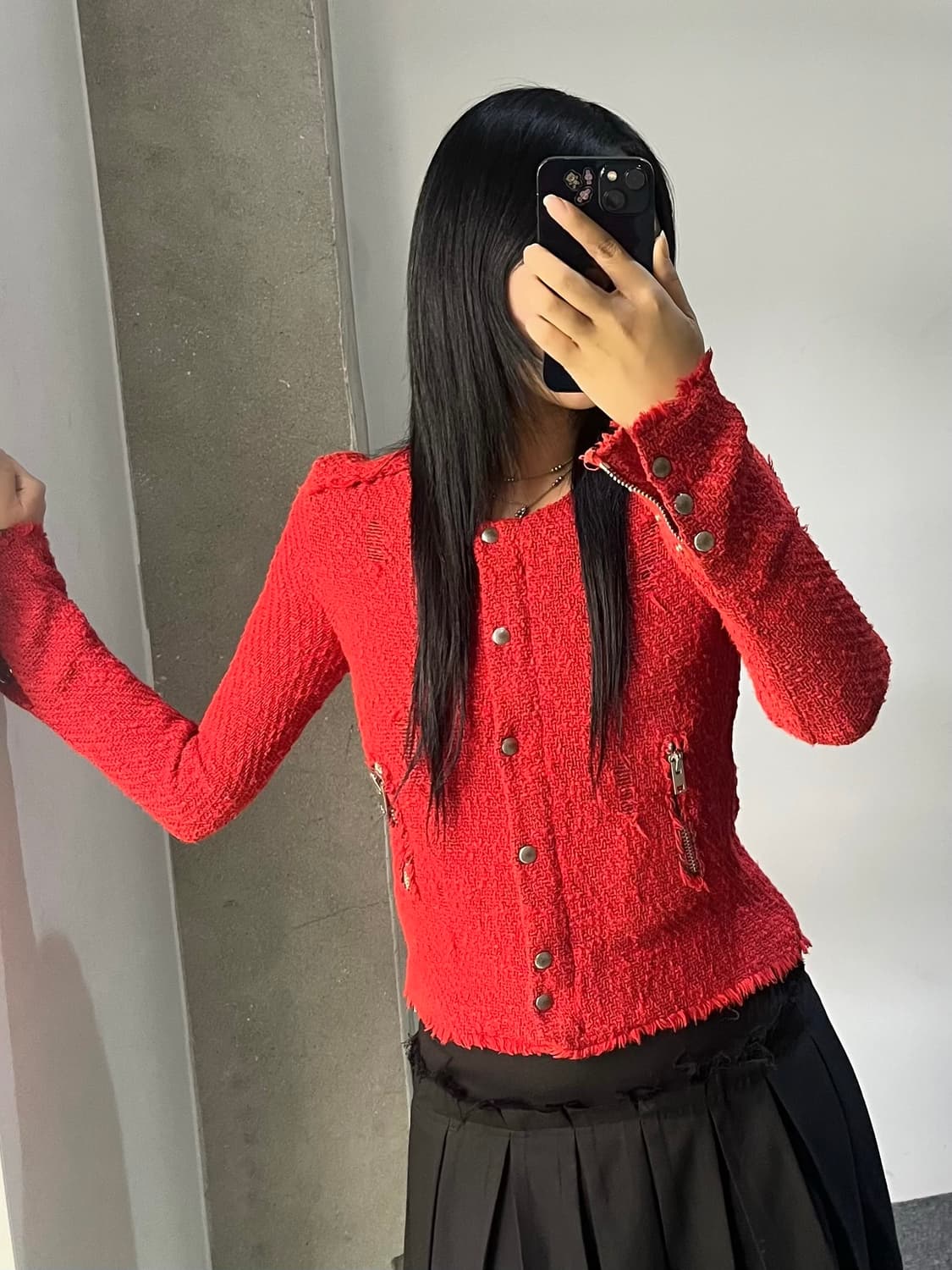 이로 Agnette 디스트레스드 자켓 상품이미지2