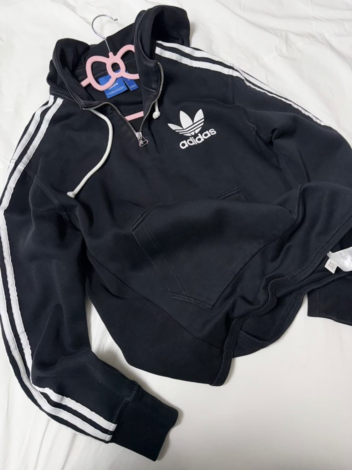 아디다스 유로파 반집업 후드티 상품이미지3