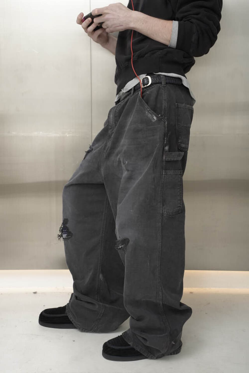 [판매](1)ENSSIVE(엔시브) VTG CHECK MATE PANTS 상품이미지3