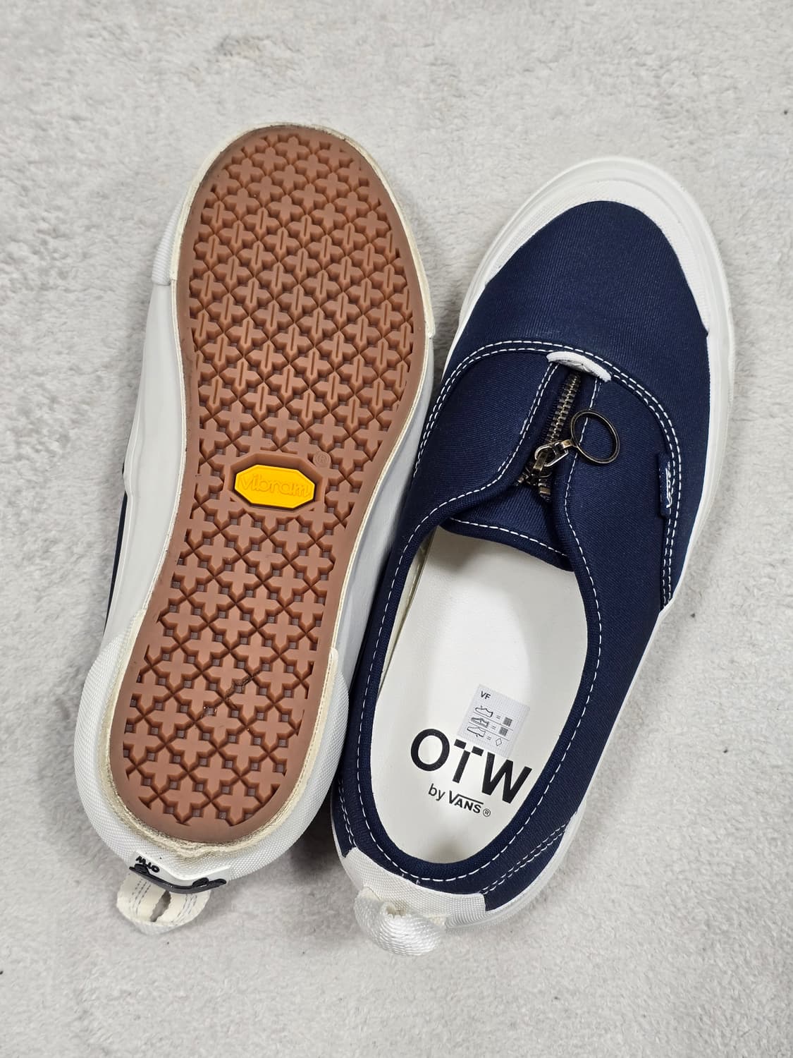 반스 OTW 어센틱 집 비브람 드레스 블루스 상품이미지7