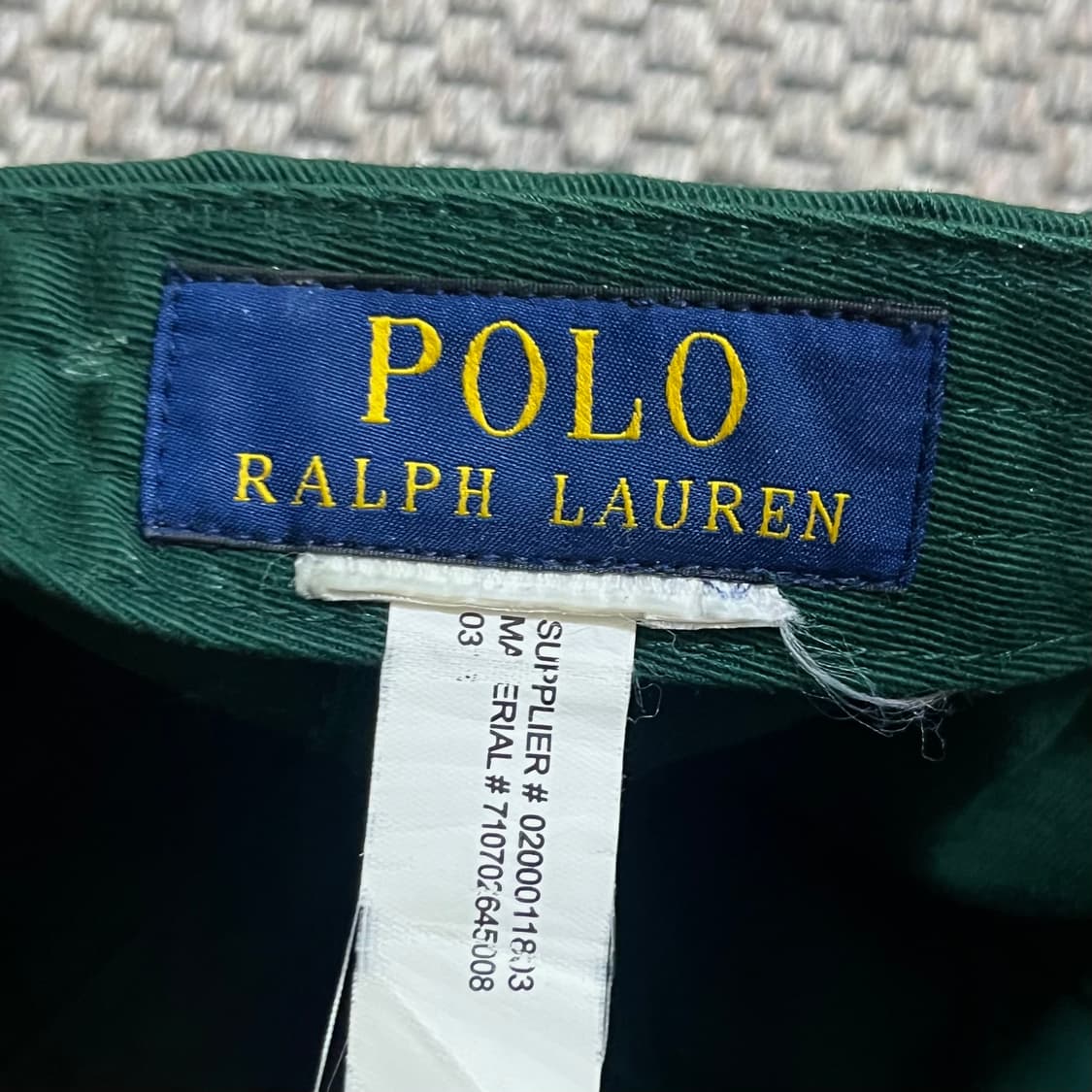 폴로랄프로렌 치노 볼캡 상품이미지3