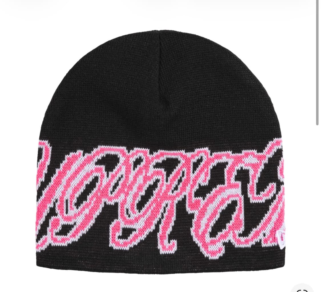 슈프림 뉴에라 커시브 비니 블랙 - 26SS 상품이미지1