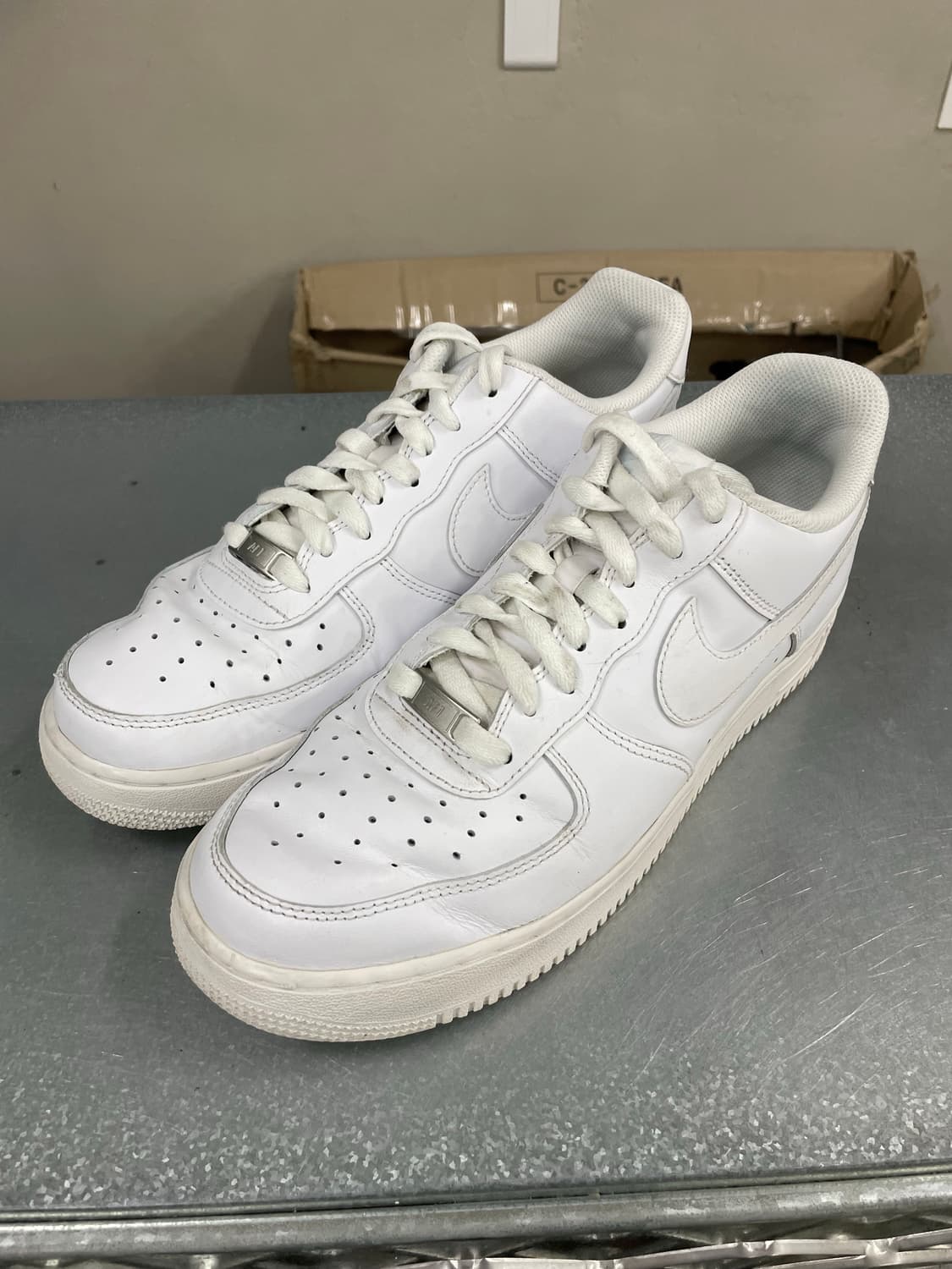 나이키 에어포스1 로우 화이트 280 상품이미지2