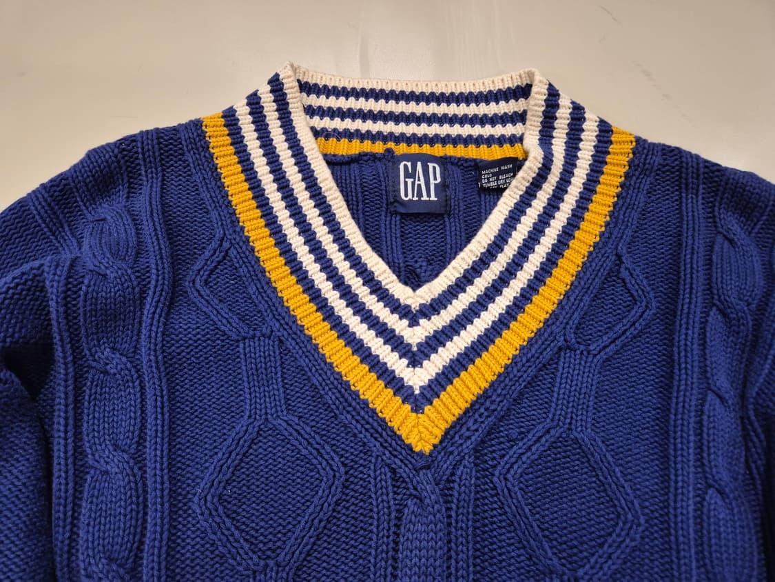 90s GAP 크리켓 니트 상품이미지3