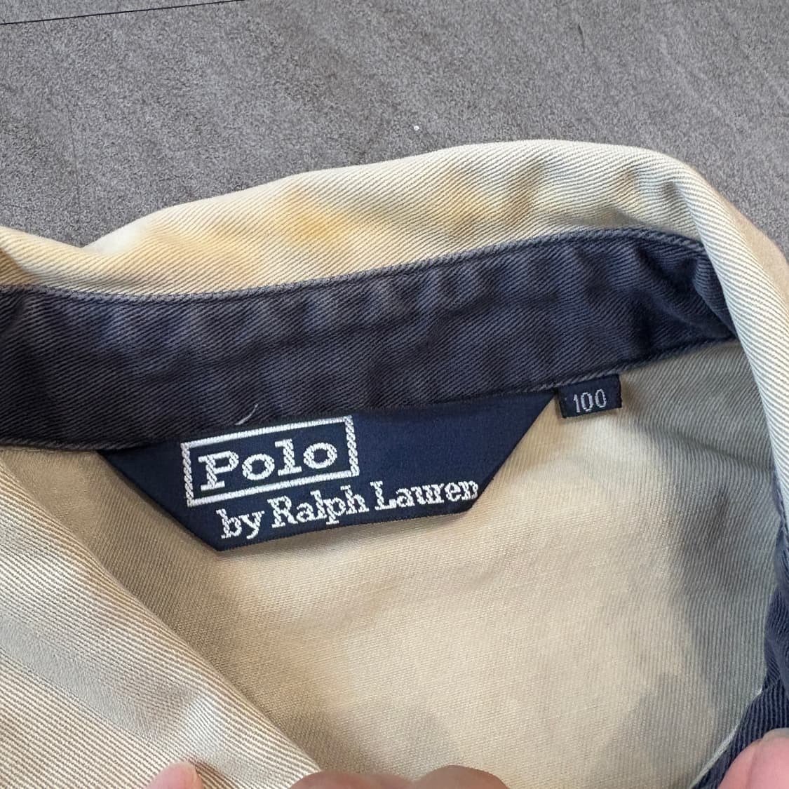 폴로 정품 베이지 스윙톱 자켓 상품이미지5