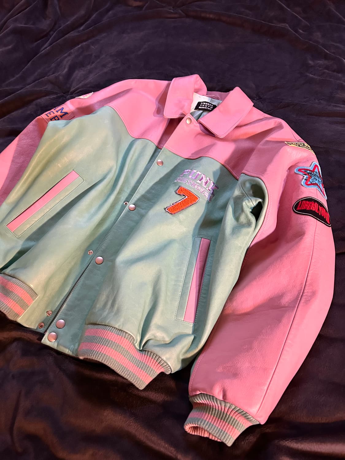 Liberal youth Ministry Varsity jacket 상품이미지2