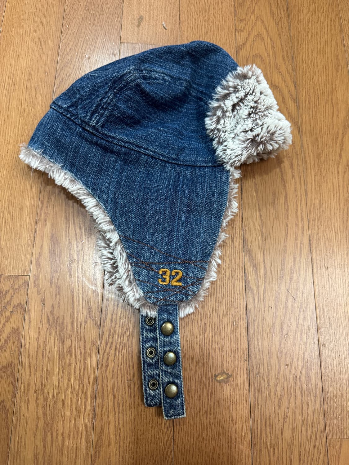 본더치 데님 트루퍼 햇 상품이미지2