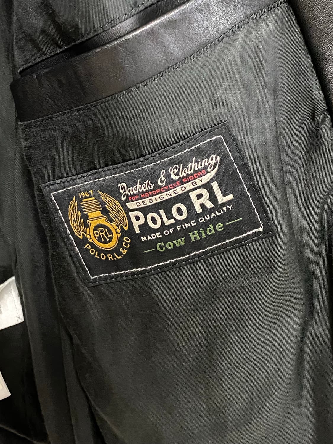 폴로 랄프로렌 카우하이드 라이더 가죽 자켓 상품이미지6