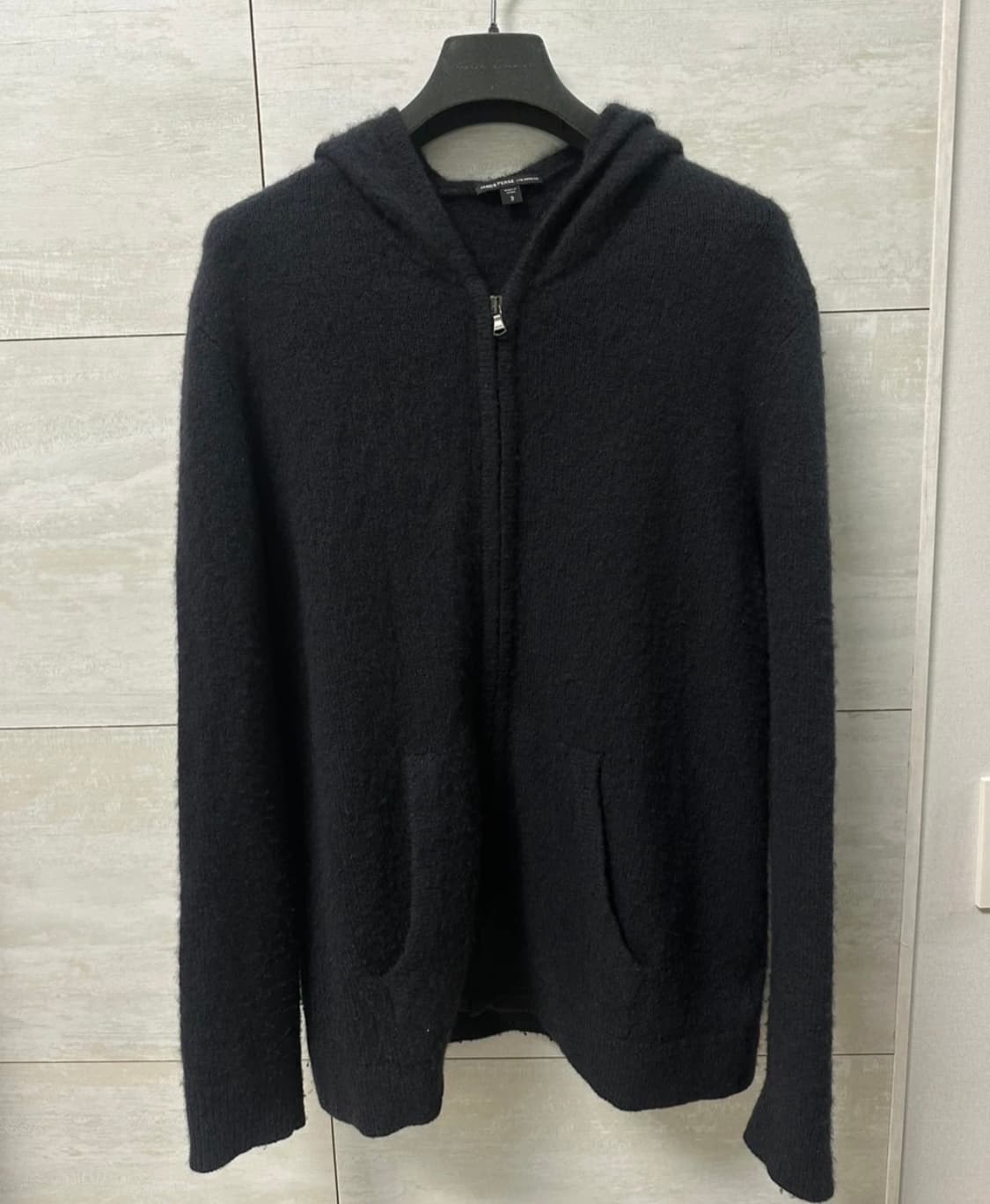 제임스펄스 캐시미어 100% 후드집업 3사이즈,  상품이미지1